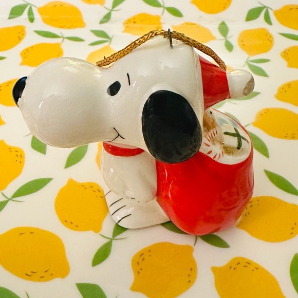 Rare Vintage Snoopy Artist Christmas Ornament Made in Japan 1958 1966 - Picture 6 of 10